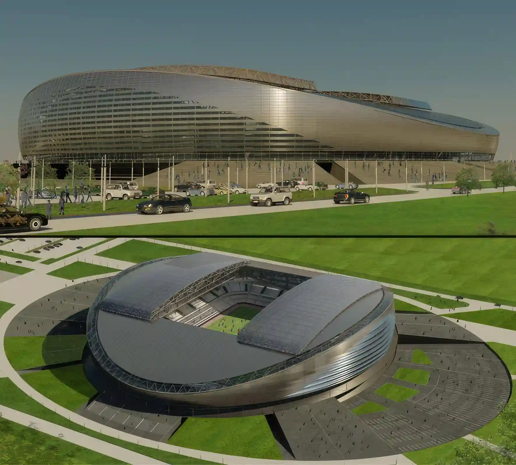سقف متحرک Astana Arena